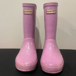 Hunter kids first classic rain boots. US size 11